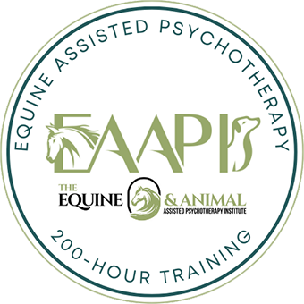 Equine Assisted Psychotherapy 200 Hour Training logo